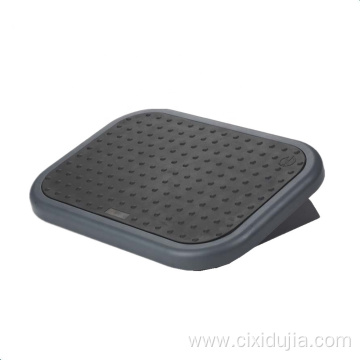 Ergonomic plastic&steel adjustable portable footrest